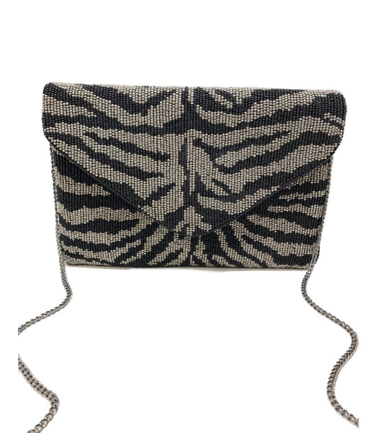 Zebra Queen Clutch