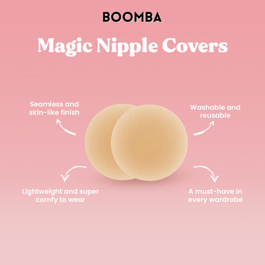 Shop Boomba Magic Nipple Covers | Fierce Angels Fashion